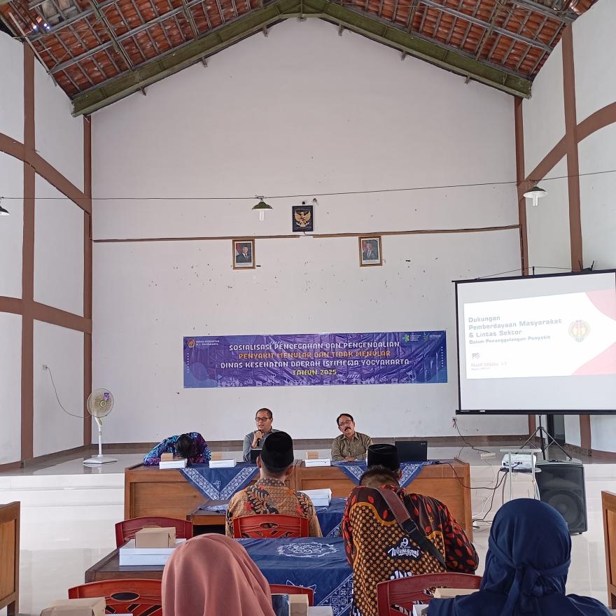 SOSIALISASI PENCEGAHAN DAN PENGENDALIAN PENYAKIT MENULAR DAN TIDAK MENULAR